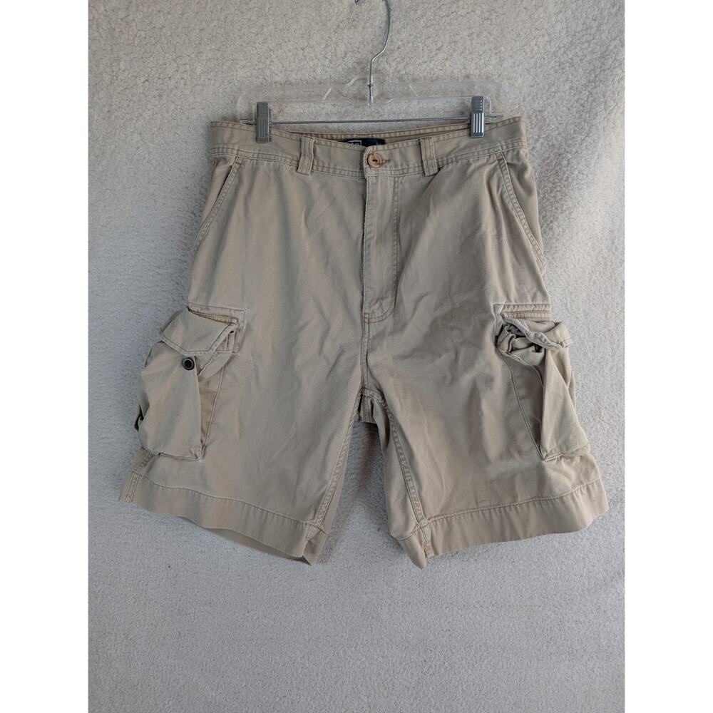 Polo Ralph Lauren Cargo Shorts Mens 33 Beige 9.5" Inseam Paratrooper Preppy
